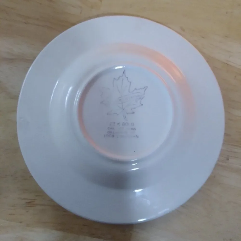 Vintage Barbados Virgin Islands Independence Commemorative Plate Ashtray